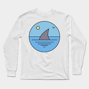 Shark in the Sea Long Sleeve T-Shirt